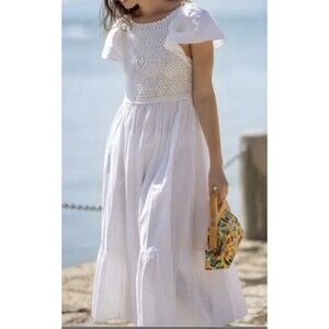 Zara White Maxi Dress